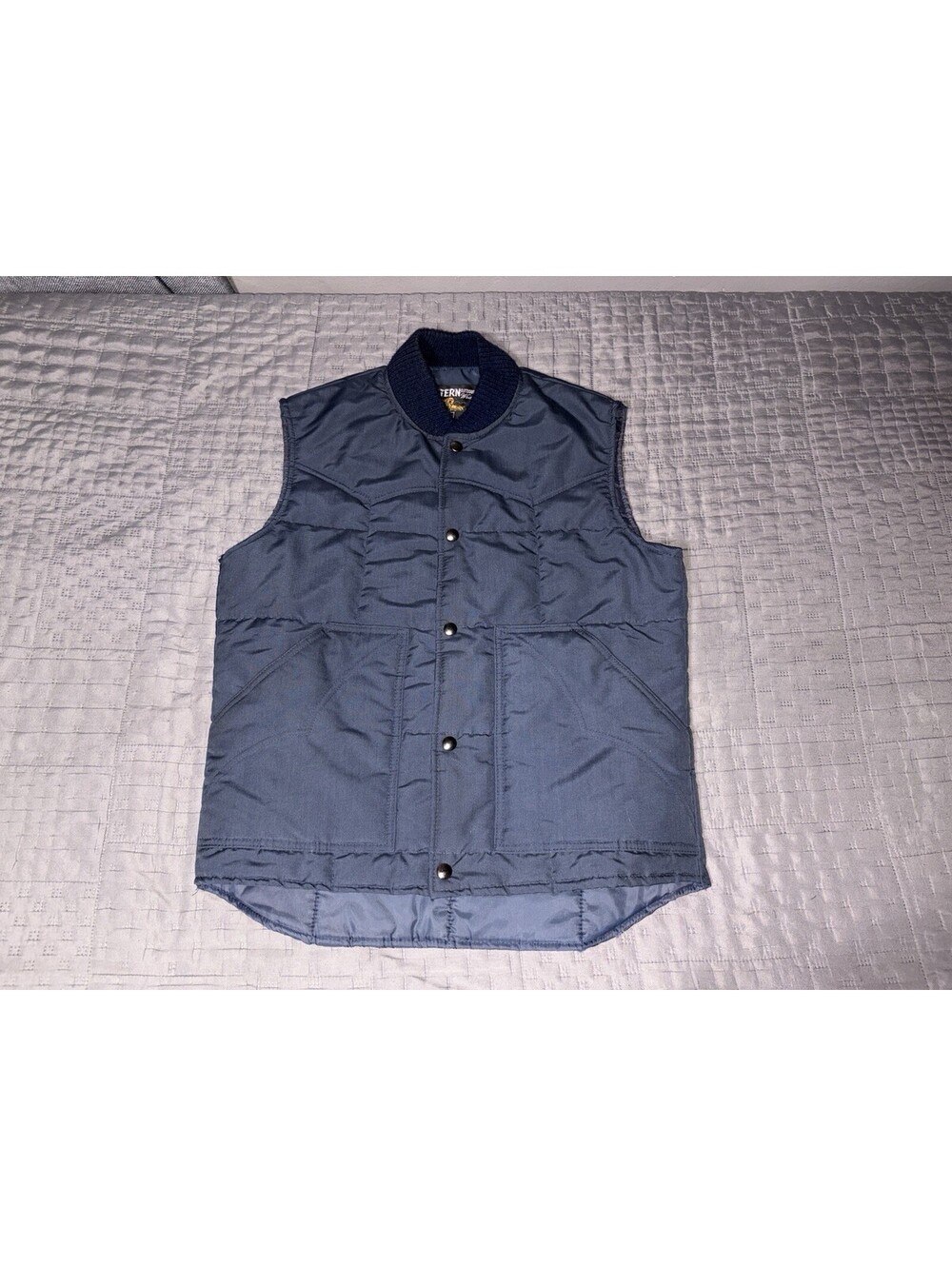 VTG Sears Vest Medium Puffer Insulated Western Outdoor Wear That 70s Show
